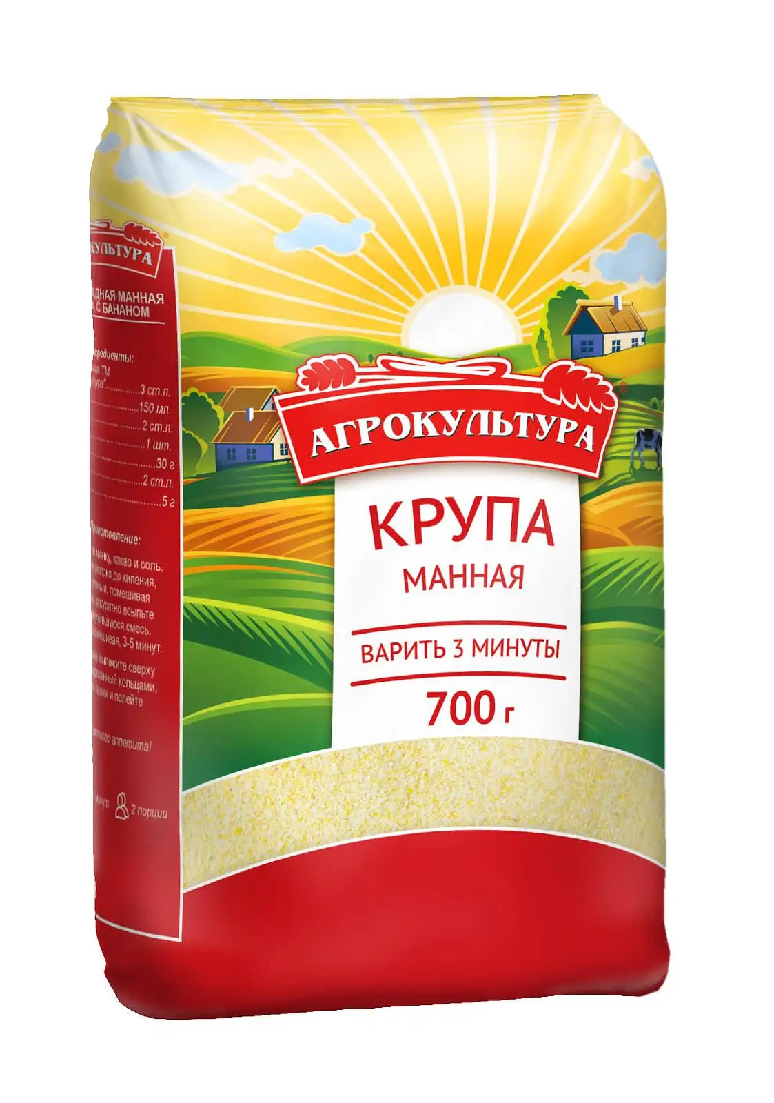 Манная крупа агрокультура 700г