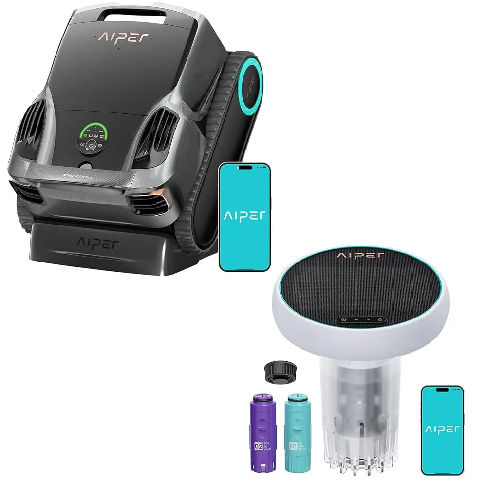Совершенно новый робот для чистки бассейна aiper scuba x1 pro max