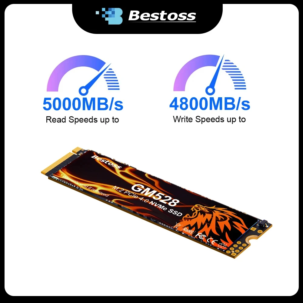 Bestoss m.2 nvme 2280 m2 pcie 4