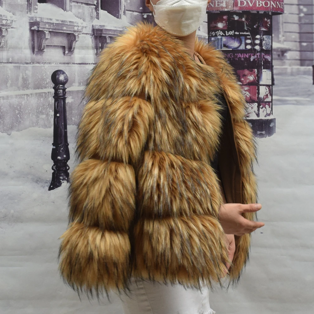 Hooofur пальто из искусственного - Фотография_3