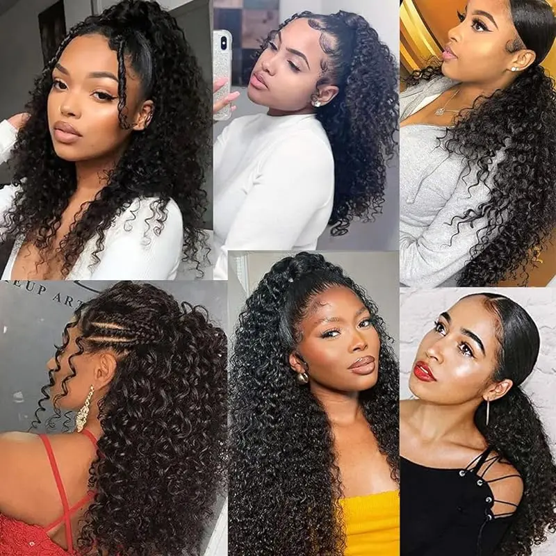 Кудрявые удлинители конского хвоста - Фотография_6