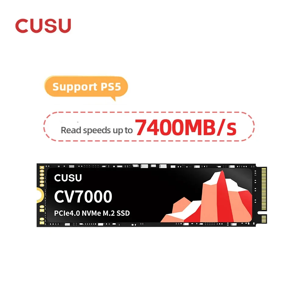 Cusu m2 ssd 2 тб 4 тб nvme ssd 1 тб pcie4