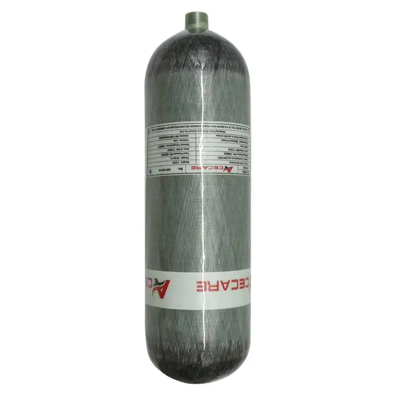 Acecare 4500psi 300bar 6.8l цилиндр из углеродного волокна - Фотография_3