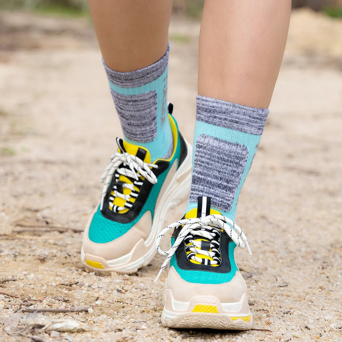 Женские влагоотводящие походные носки yuedge - Фотография_5