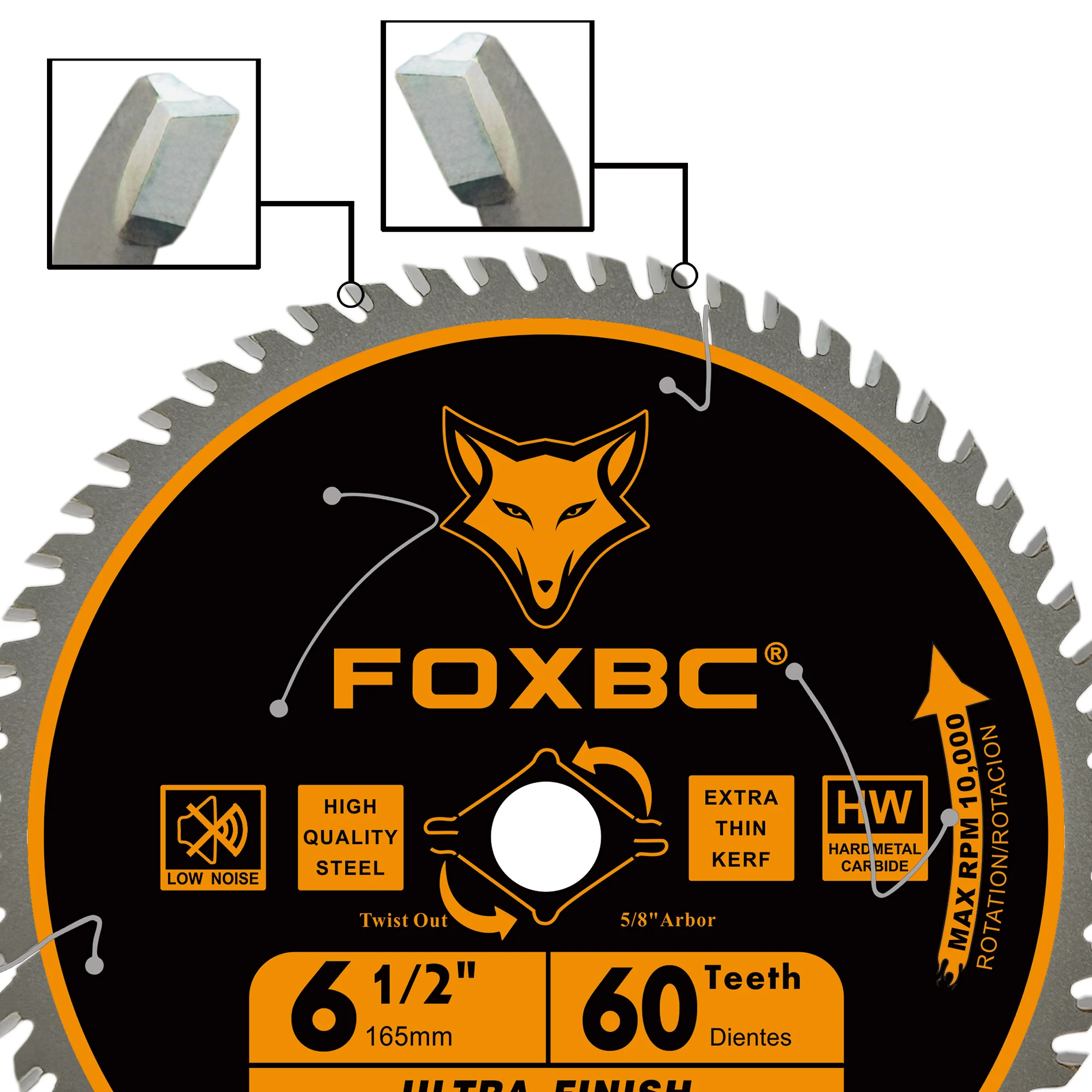 Дисковые пилы foxbc 165 мм - Фотография_4