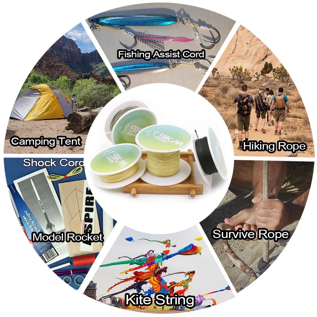 Плетёная кевларовая леска высокой прочности - Фотография_6