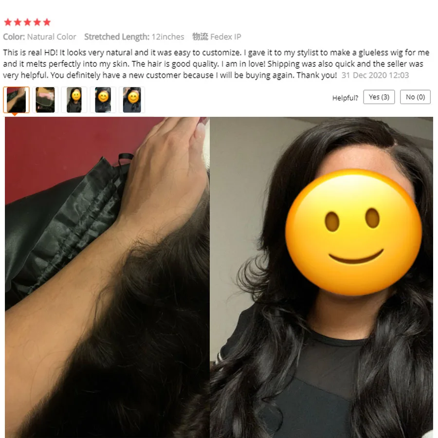 Кружевные человеческие волосы wow angel body wave - Фотография_6