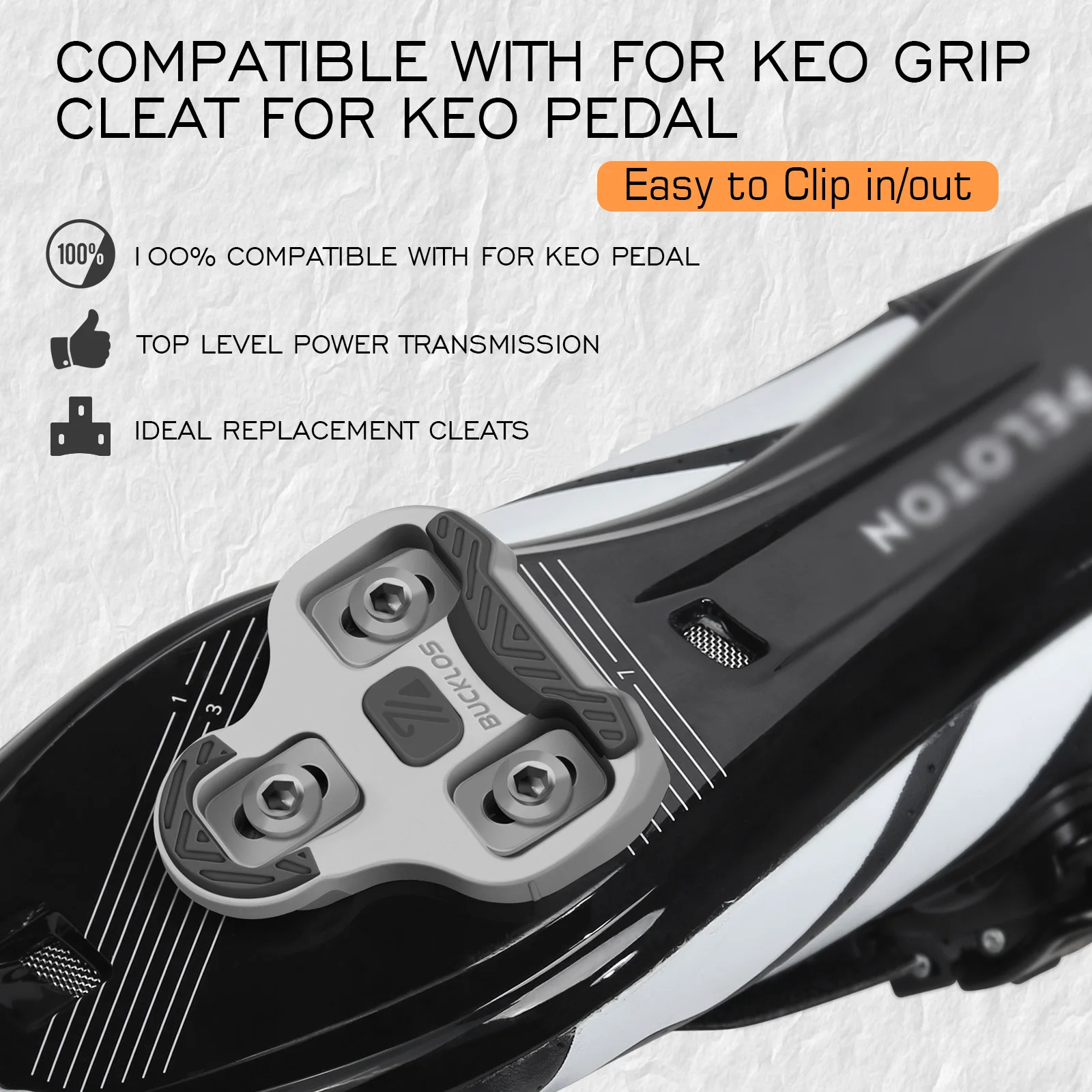Bucklos для look keo cleats float - Фотография_4