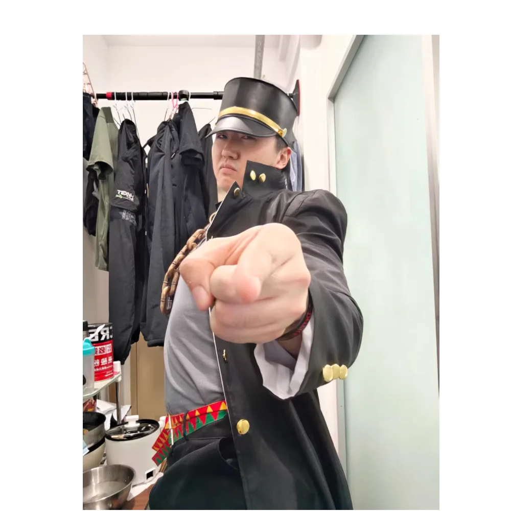 Jotaro kujo косплей костюм jojo's - Фотография_4