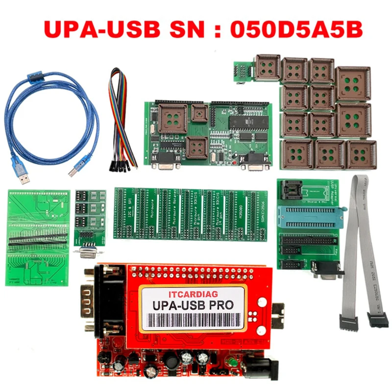 Sn:050d5a5b usb-программатор upa с поддержкой windows 10 - Фотография_6