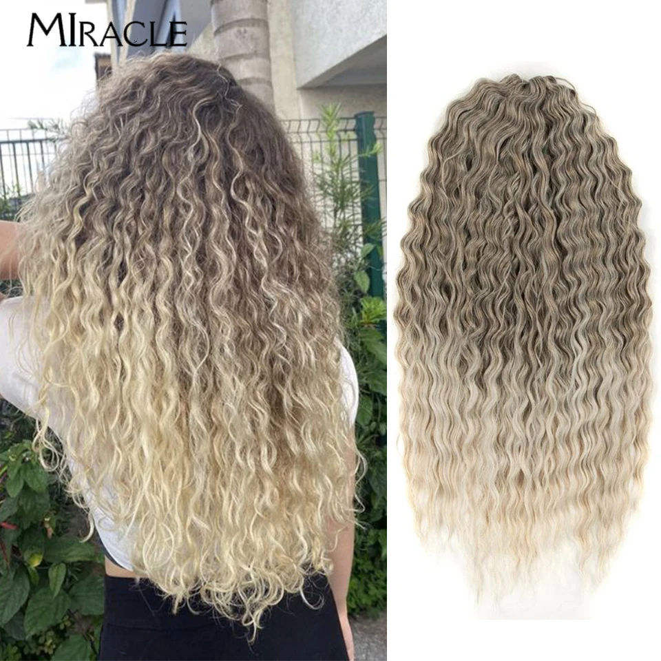 Miracle синтетические вязаные крючком