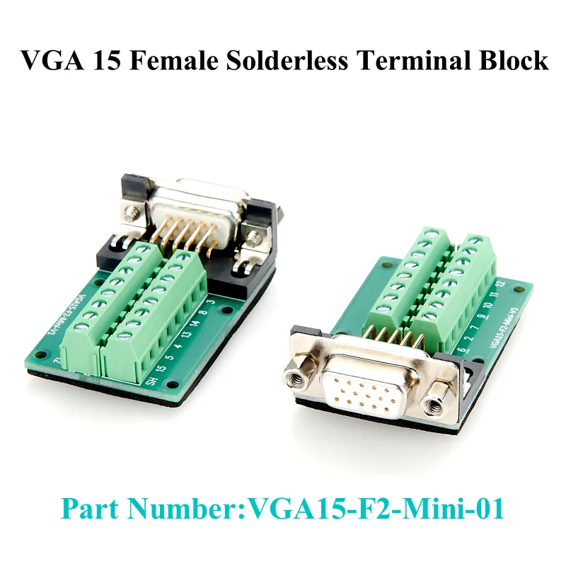15-контактный гнездовой адаптер vga db15 d-sub - Фотография_2