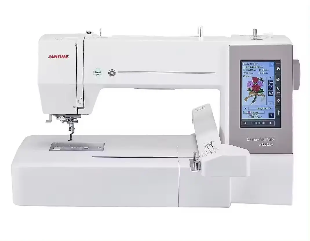 Новая вышивальная машина janome