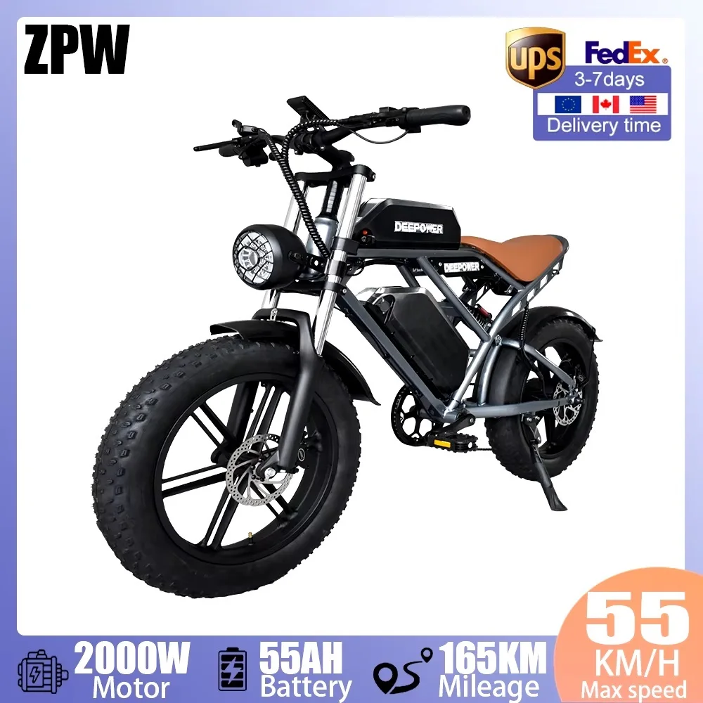 Электрический велосипед zpw s7
