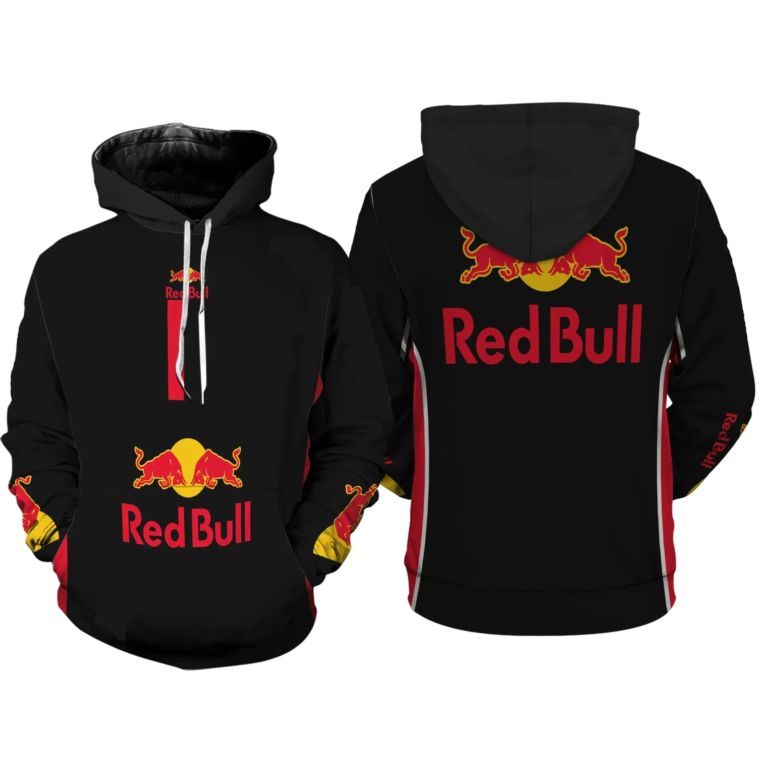 Осенняя толстовка с капюшоном red bull - Фотография_6