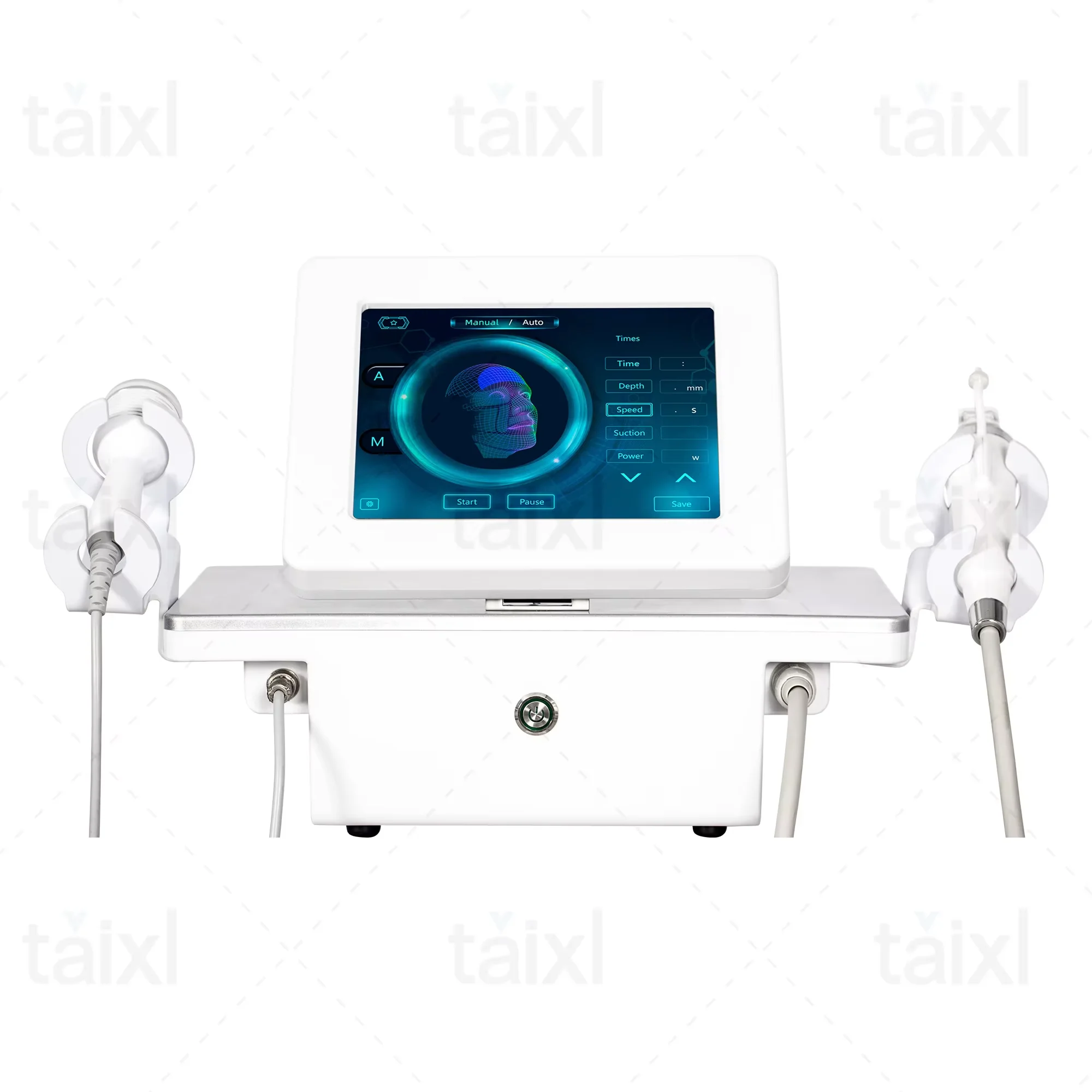 Microneedle rf fractional micro