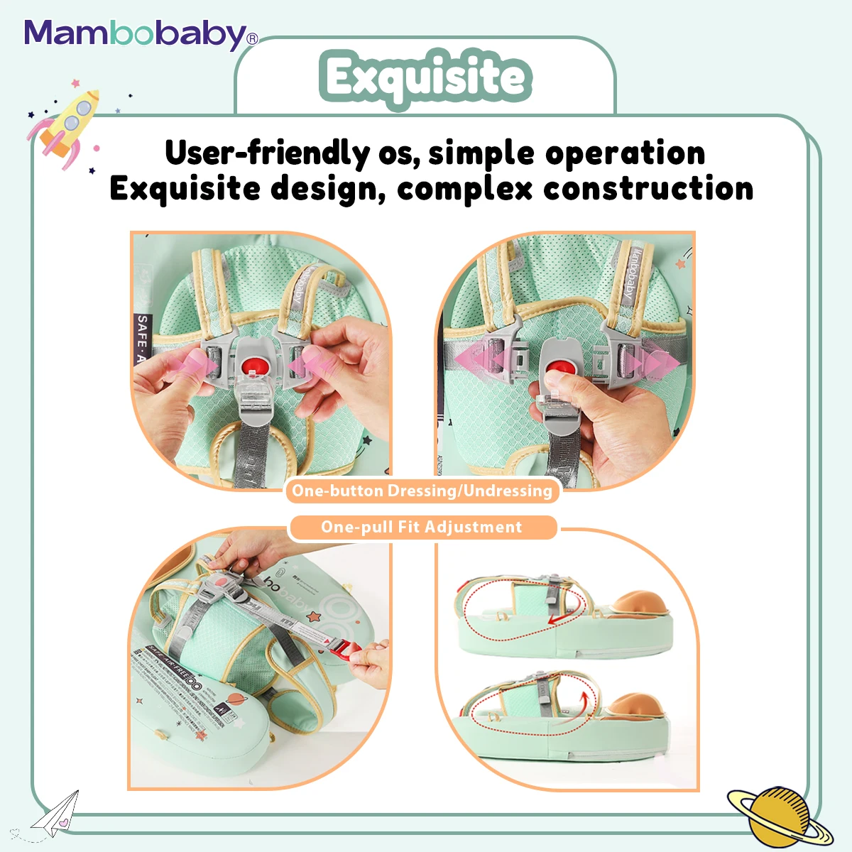 Mambobaby детский складной поплавок - Фотография_6