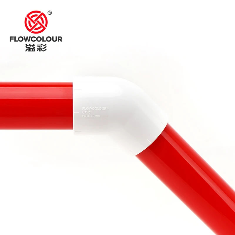 Красная труба из пвх flowcolor - Фотография_2