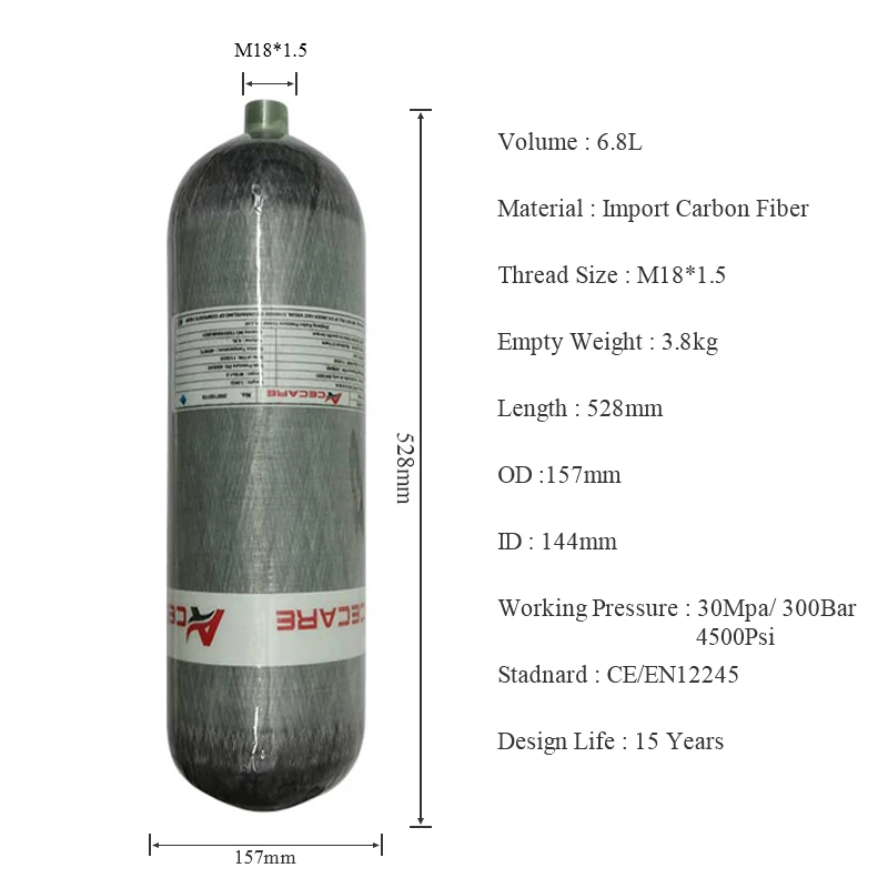 Acecare 4500psi 300bar 6 - Фотография_3