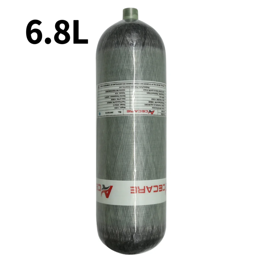 Acecare 4500psi 300bar 6.8l цилиндр из углеродного волокна - Фотография_4