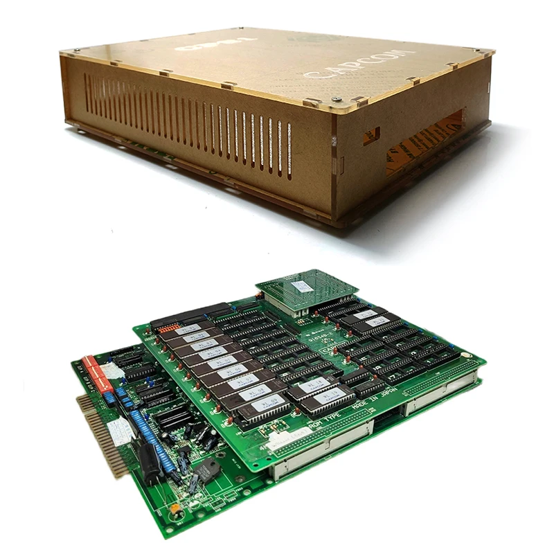 Cps1 cps2 konami pcb прозрачная - Фотография_6