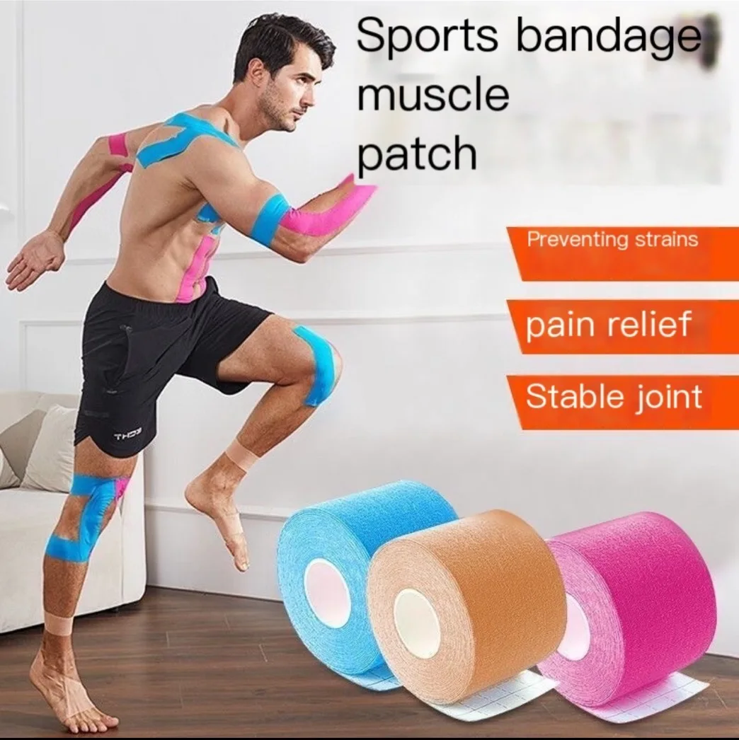 Ленты kinesio, эластичные бинты