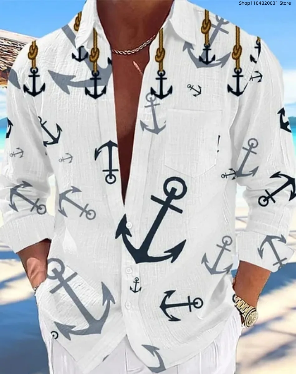 Новая мужская повседневная рубашка - Фотография_2