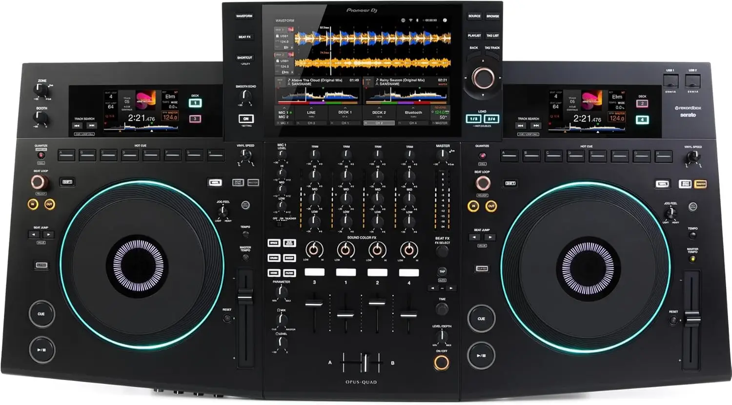 Ko pioneer dj opus quad 4-канальный