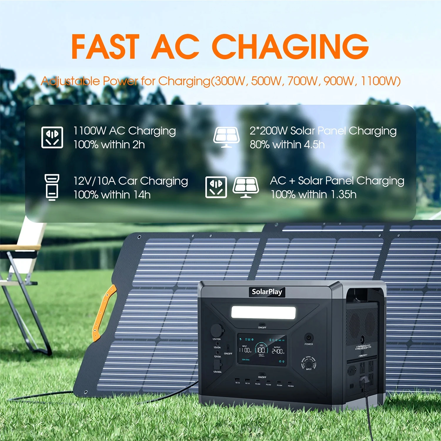 Портативная электростанция solarplay q2501 q2402m - Фотография_6