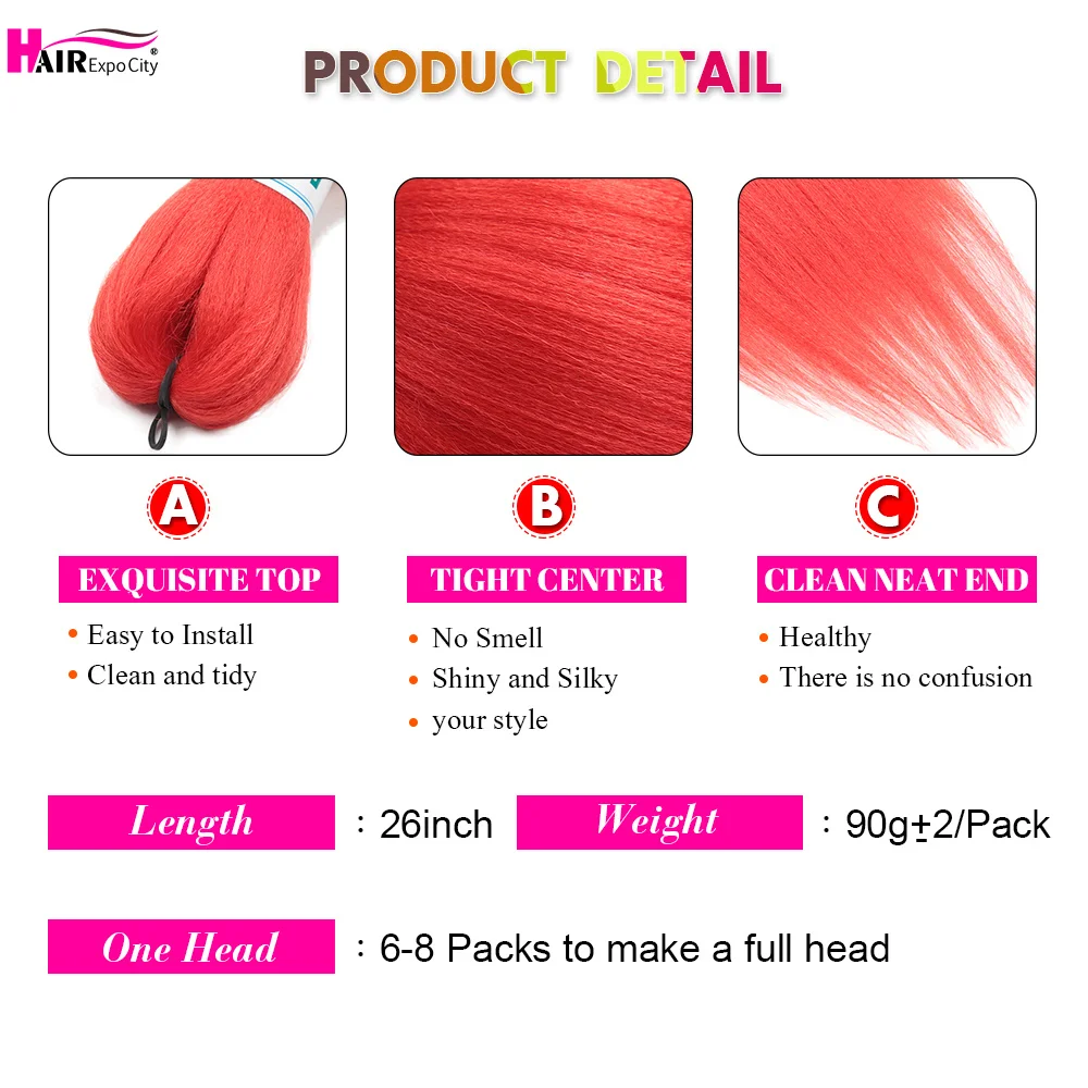 Easy braids 26-дюймовые синтетические - Фотография_3