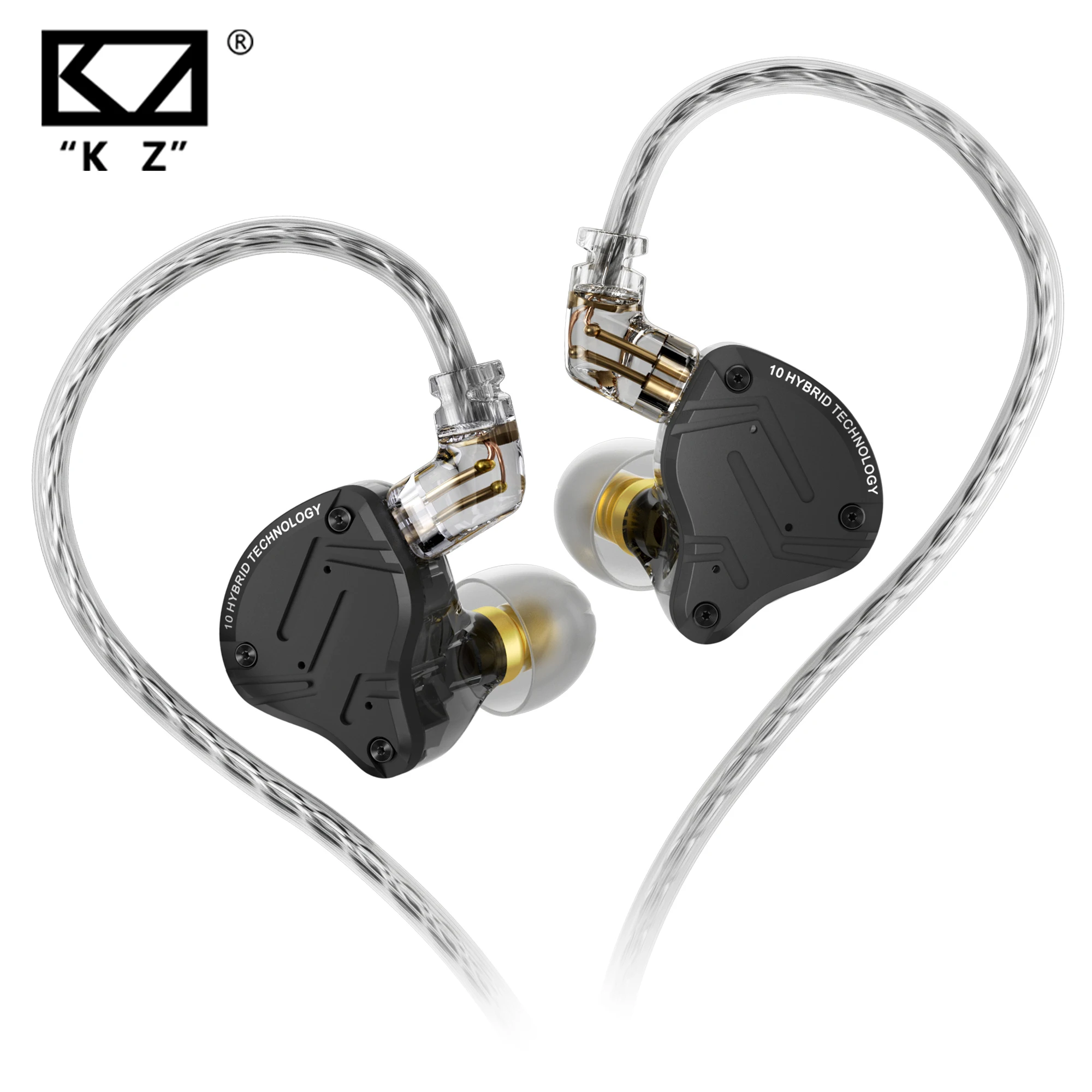 Kz zs10 pro x проводные наушники-вкладыши