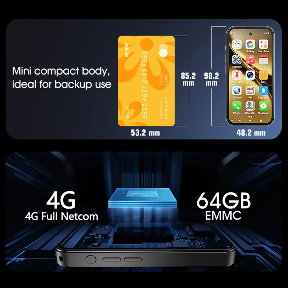 Uniwa q333 мини-смартфон 4 гб озу - Фотография_3