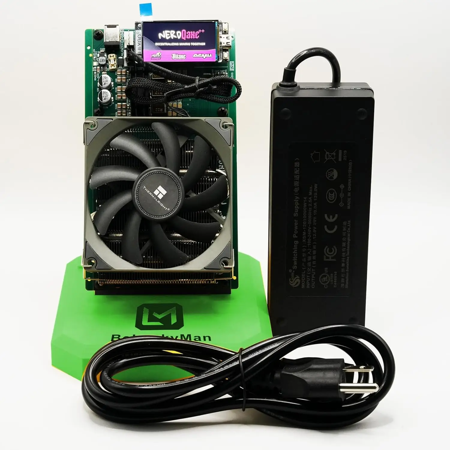 Bitcoins miner bm1370 asic chip solo btc 15j/th 98 вт энергопотребление 2 - Фотография_5