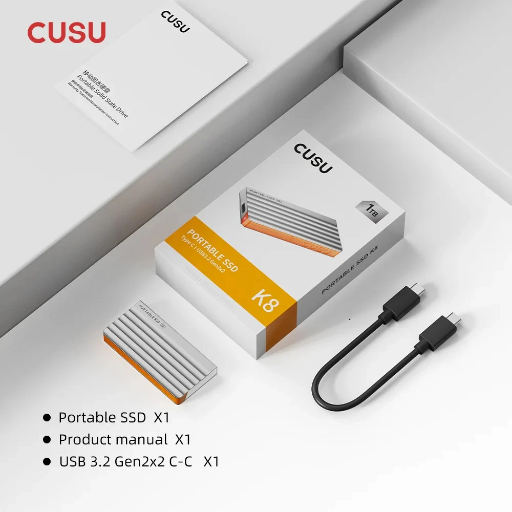 Портативный твердотельный накопитель cusu 512 гб - Фотография_4