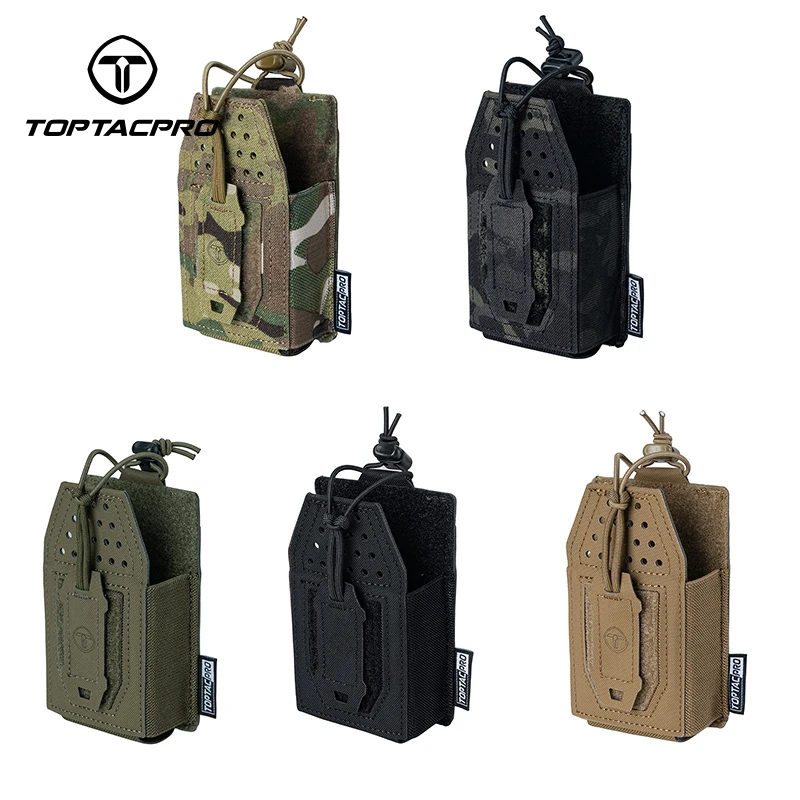 Toptacpro тактический мини-чехол для радиостанции molle - Фотография_6