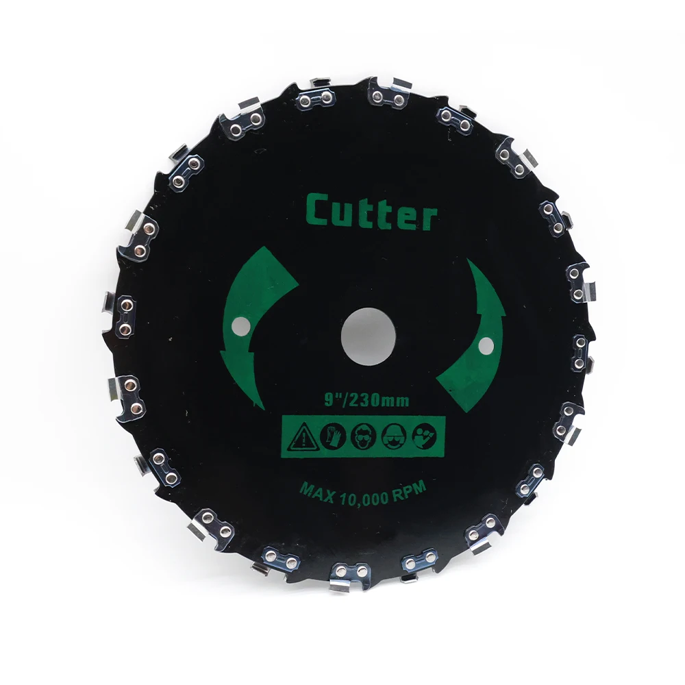 9-дюймовый 20-зубчатый диск цепной пилы для резки травы - Фотография_4