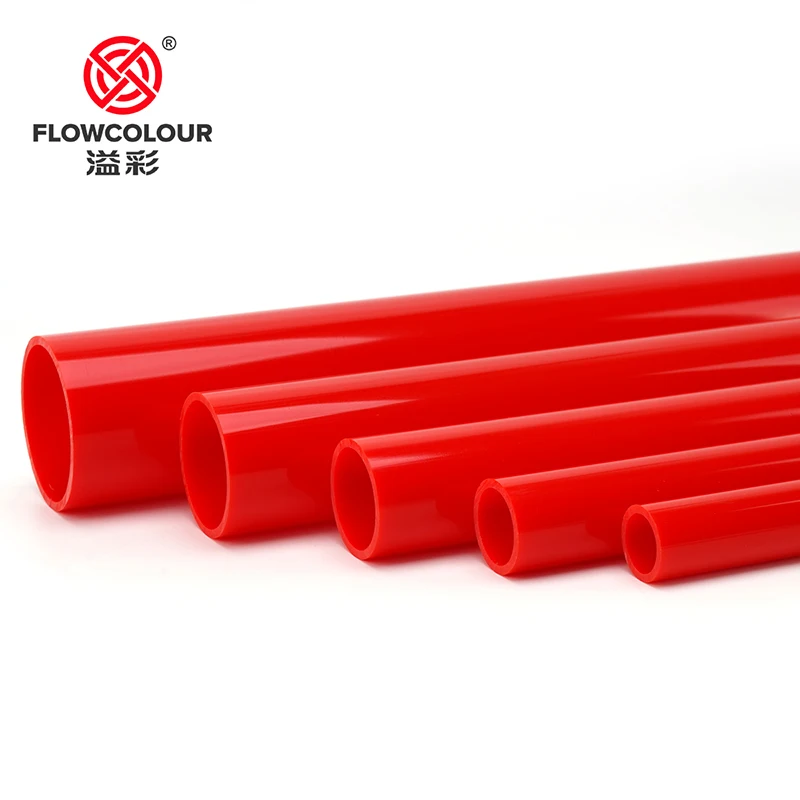 Красная труба из пвх flowcolor - Фотография_4
