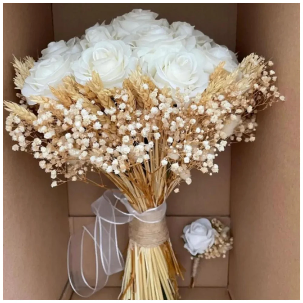 Бутоньерка для подружки невесты