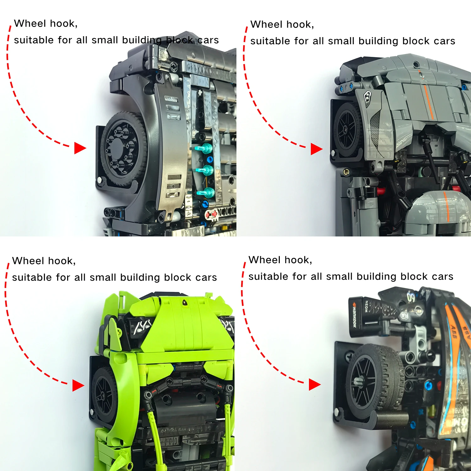 Xgrepack настенный металлический крючок для автомобиля lego - Фотография_2