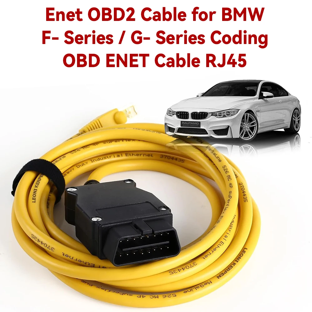 Кабель obd2 enet bimmercode для