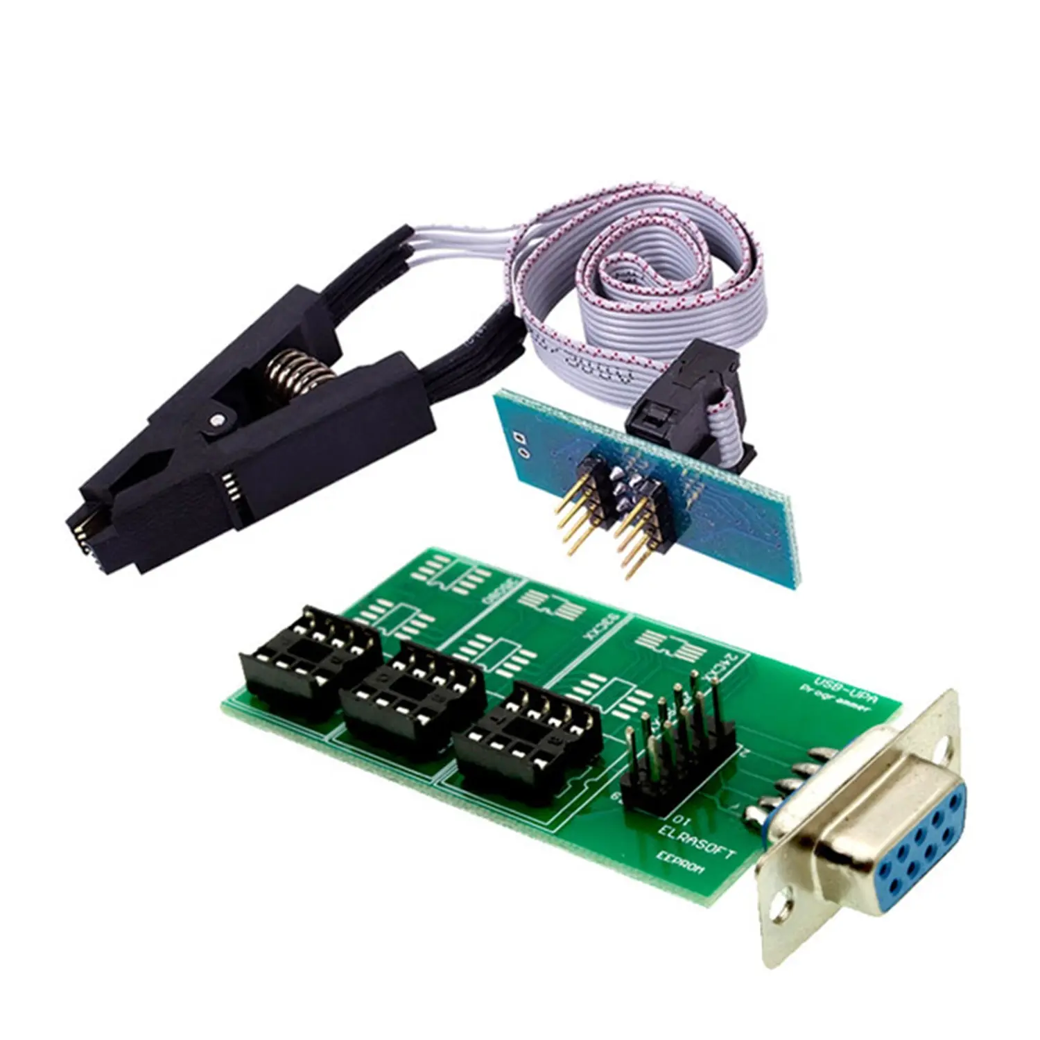 Itcardiag v1.3 upa-usb sn:050d5a5b и sop8 soic8 clip ecu chip - Фотография_5