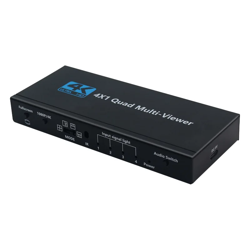 Hdmi 4x1 видеоразветвитель quad