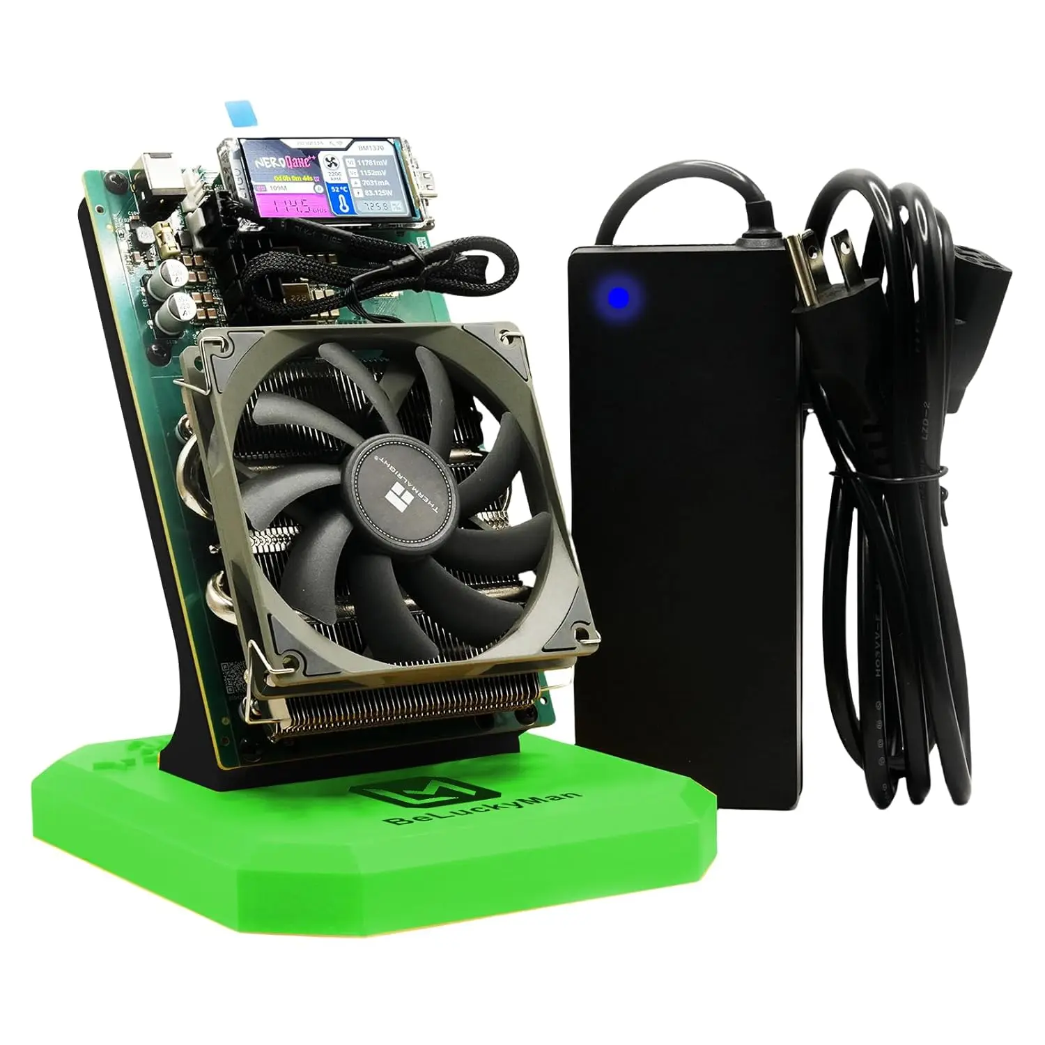 Bitcoins miner bm1370 asic chip solo btc 15j/th 98 вт энергопотребление 2 - Фотография_6