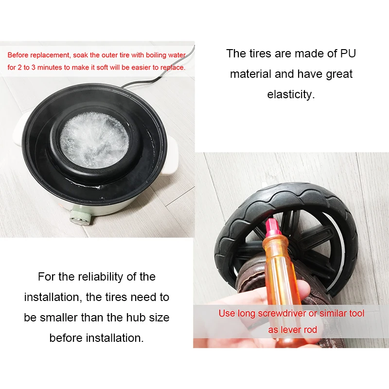 Шина для колес коляски uppababy cruz v2 - Фотография_4