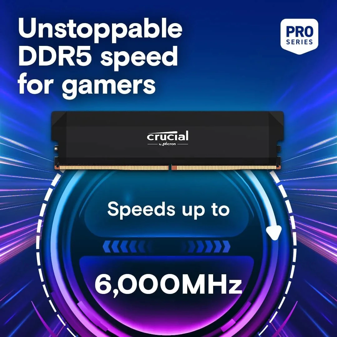 Комплект crucial pro ddr5 ram 32 гб (2x16 гб) - Фотография_3
