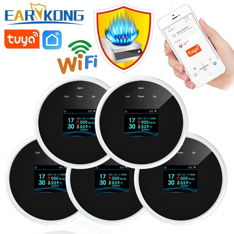 Earykong wi-fi датчик природного