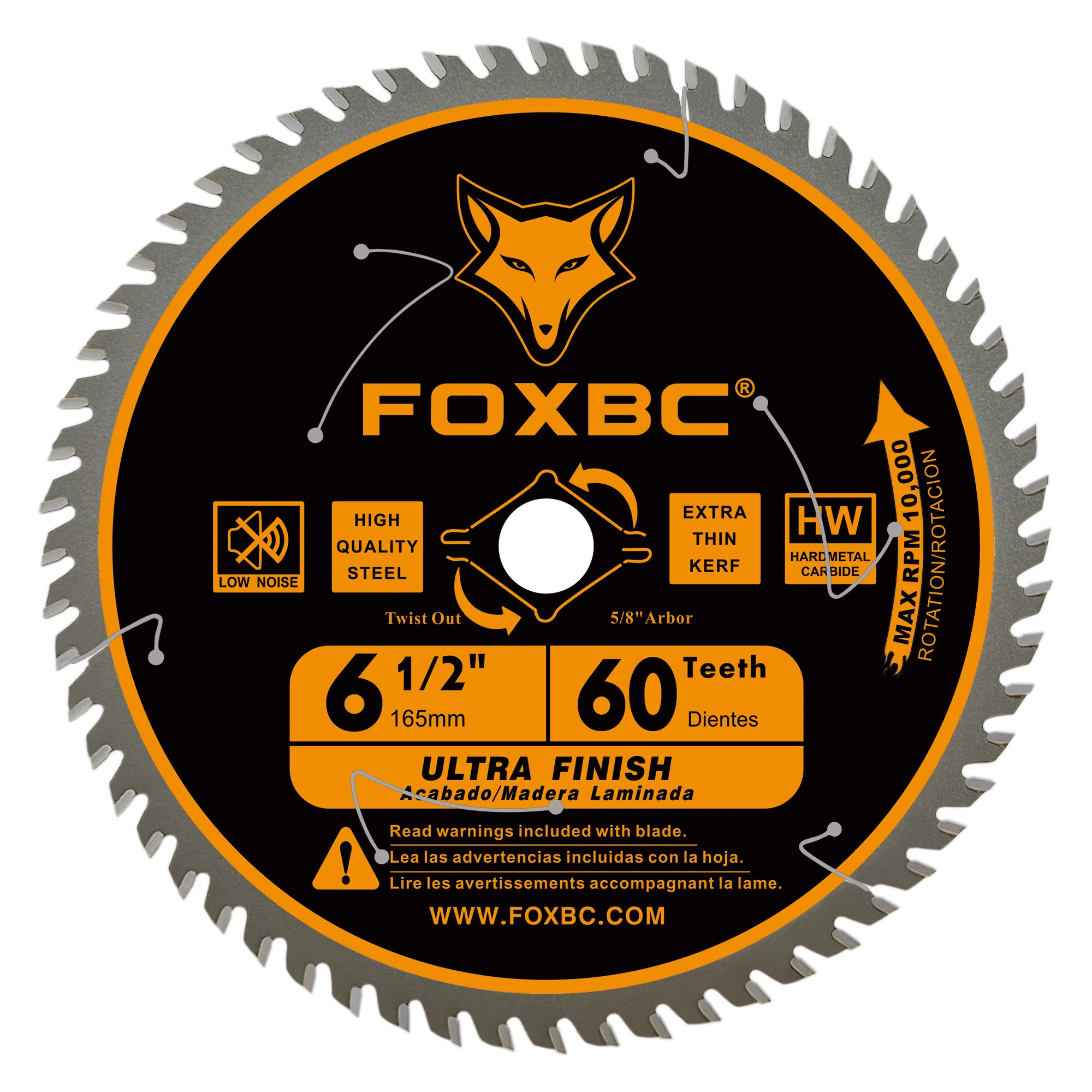 Дисковые пилы foxbc 165 мм