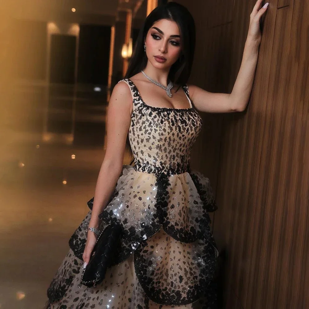 Роскошное вечернее платье dubai aline для женщин - Фотография_3