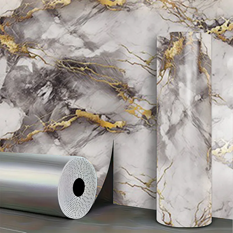 Самоклеящиеся мраморные водонепроницаемые - Фотография_3