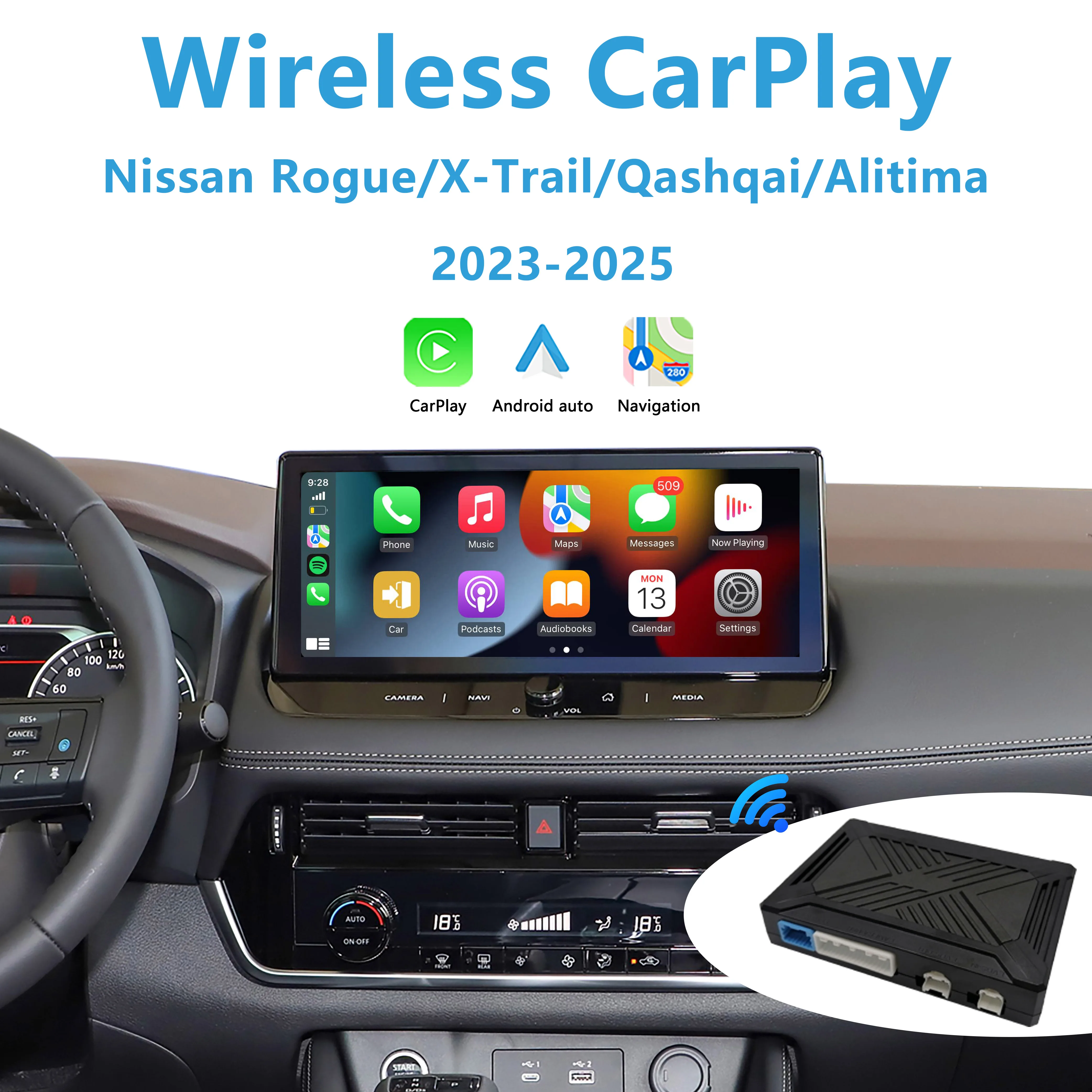 Apple carplay для nissan x-trail